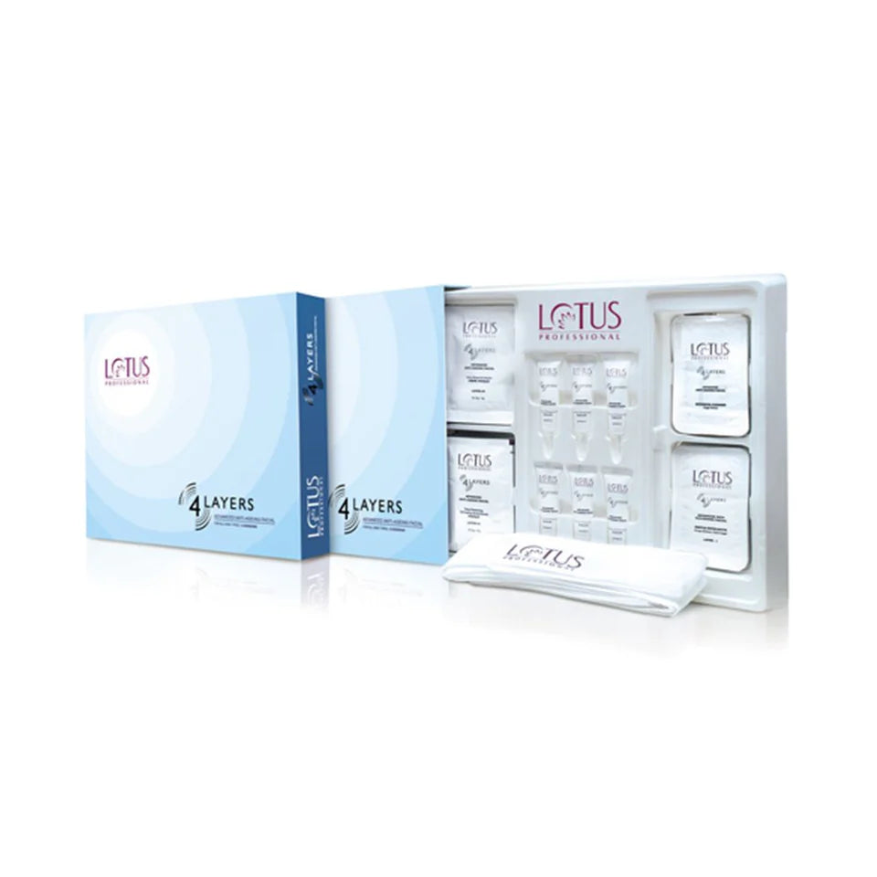 Lotus Professional 4 Layers Advanced Anti-Ageing Facial Kit (6 Sessions)