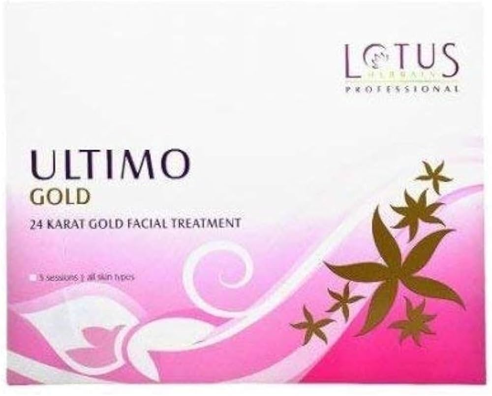 Lotus Professional Gold Ultimo facial Kit