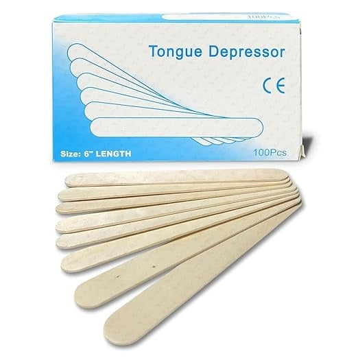 Pure Wood Spatula Pkt 100