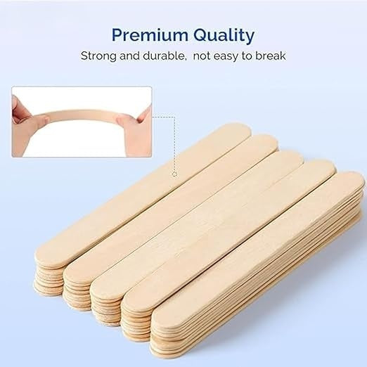 Pure Wood Spatula Pkt 100