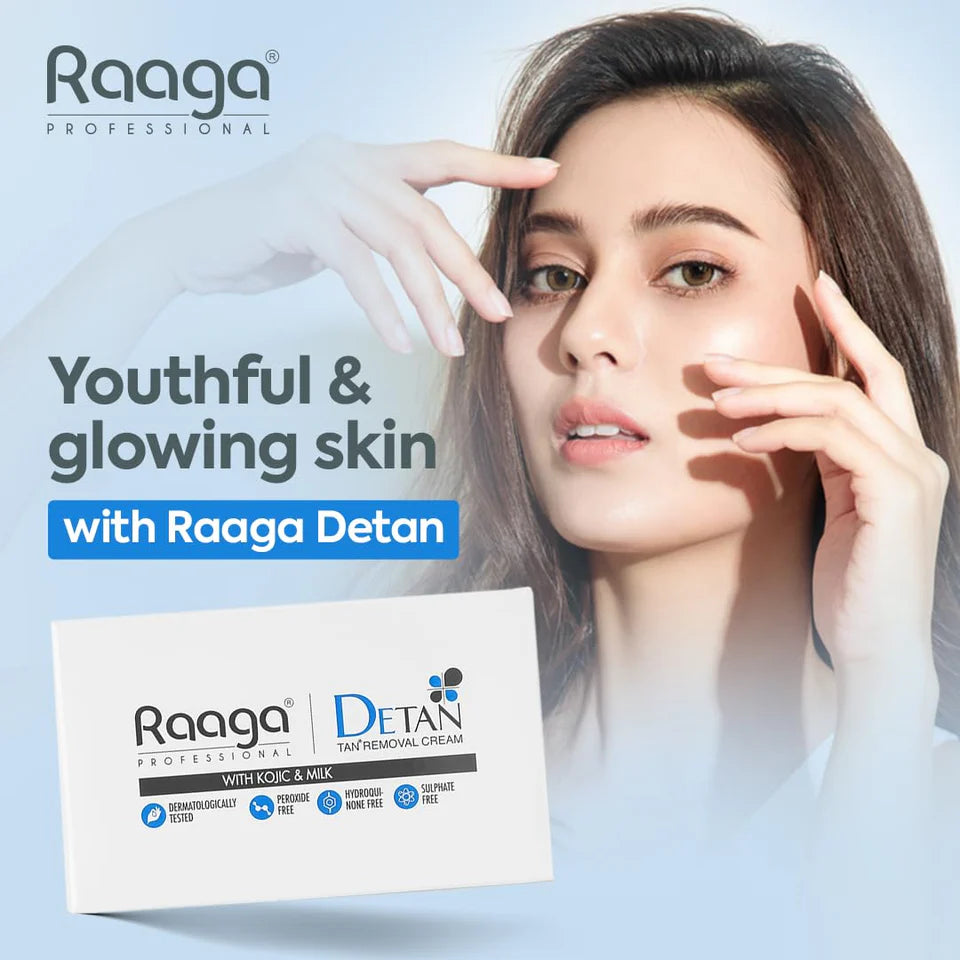 Raaga Professional De-Tan Tan Removal Cream – 72 gm