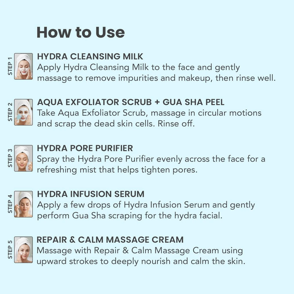 Sara Hydra Facial Kit pack of 6