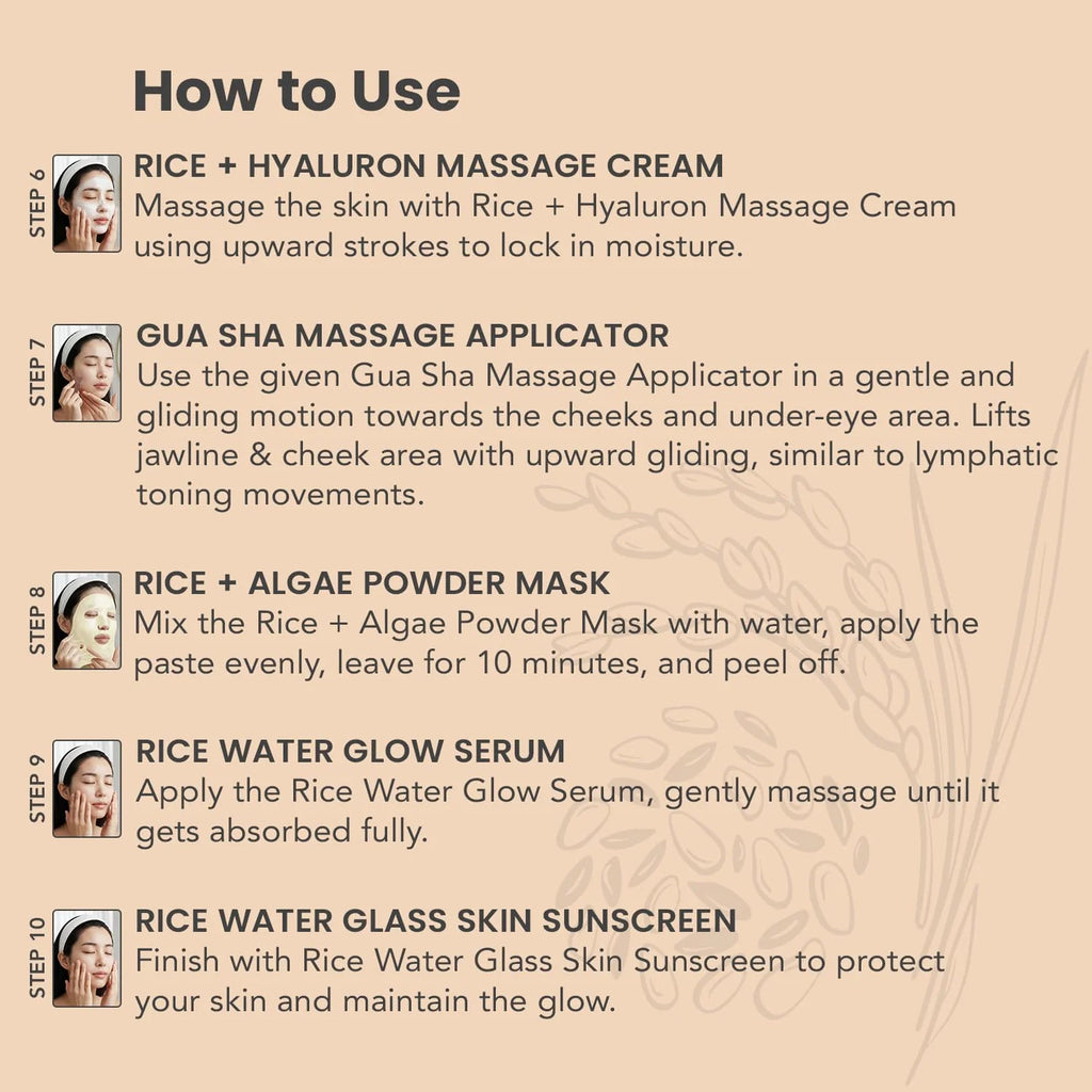 Sara Korean Glass Glow Facial Kit