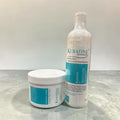 Keratine Professional Sulphate-Free Smoothening Shampoo & Hair Repair Mask Combo | 500ml Each | For Dry, Damaged, Frizzy Hair | Deep Nourishment