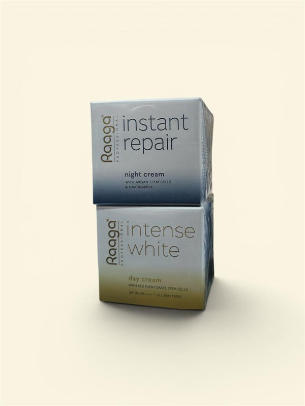 Raaga Intense White Day Cream & Instant Repair Night Cream Combo