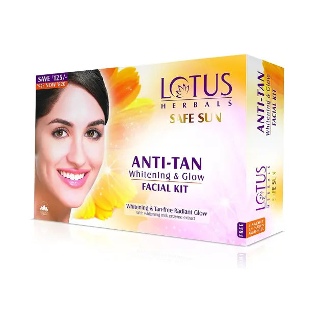 Lotus Herbals Anti Tan Facial Kit 4 facials
