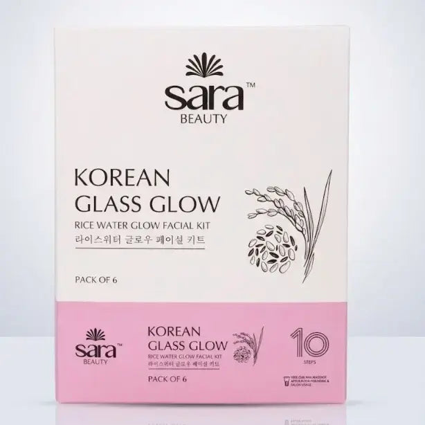 Sara Korean Glass Glow Facial Kit
