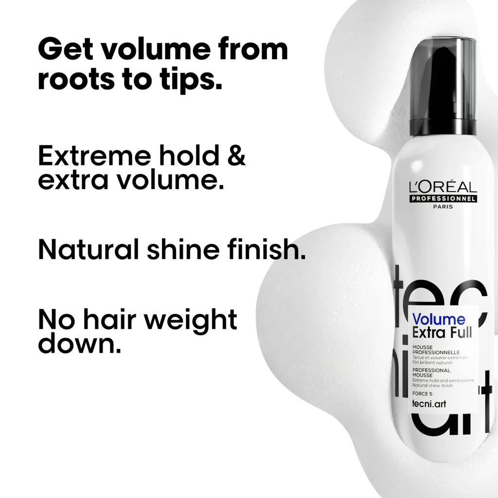 Tecni Art Volume Extra Full Mousse - Force 5 (250ml)