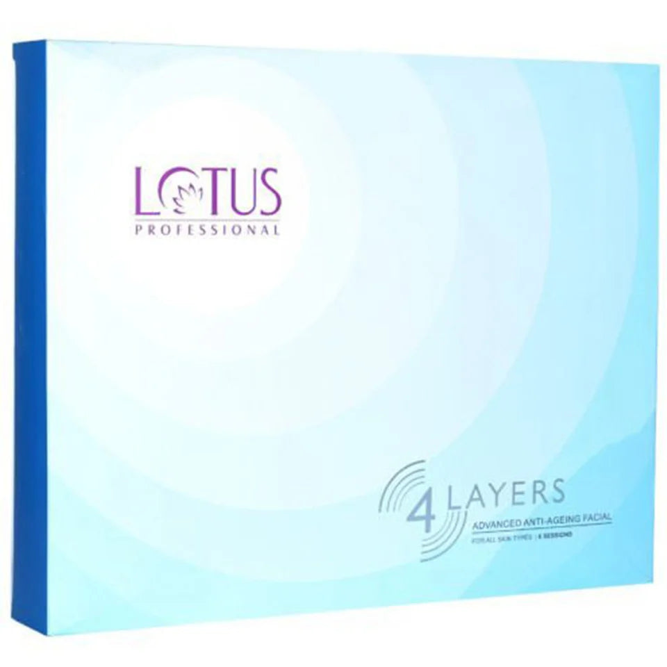 Lotus Professional 4 Layers Advanced Anti-Ageing Facial Kit (6 Sessions)