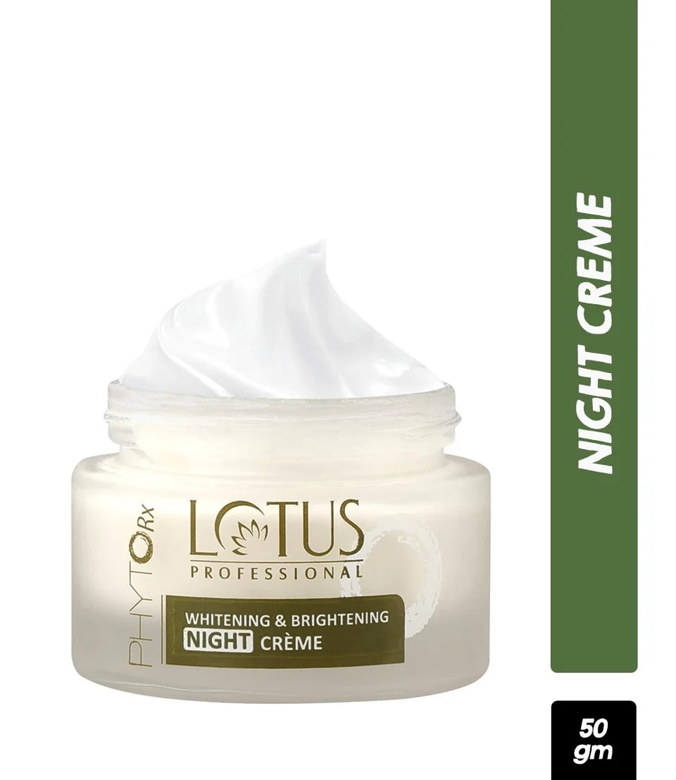 Lotus Professional Phyto-Rx Whitening & Brightening Night Creme (50gm)