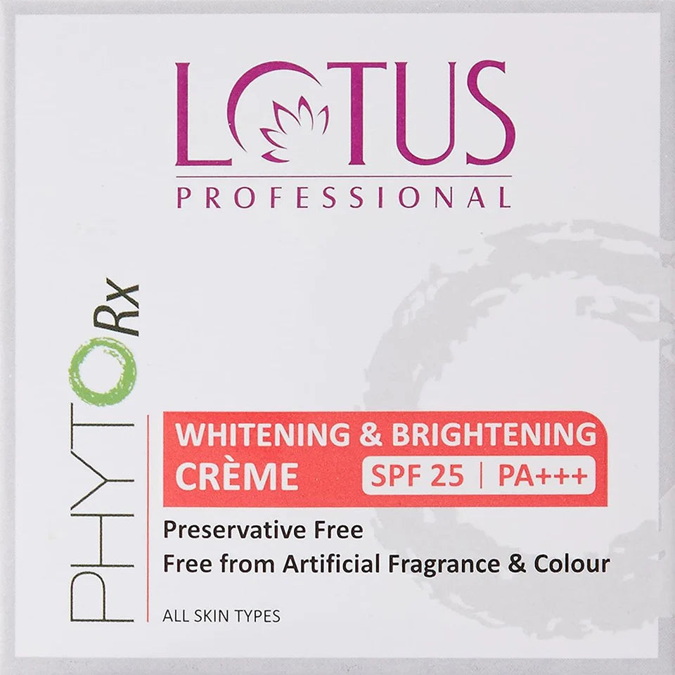 Lotus Professional PhytoRx Whitening & Brightening Day Cream Spf 25 PA+++ (50gm)
