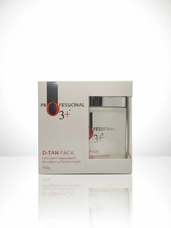 O3+ D -TAN Face Pack for Tan Removal & Glowing Skin - Detan Mask for All Skin Types (300gm)