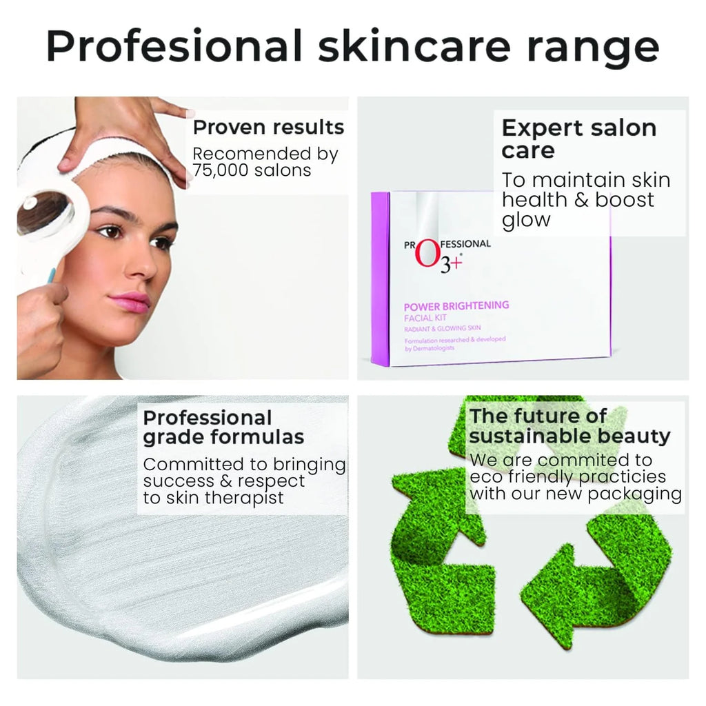O3+ Power Brightening Facial Kit
