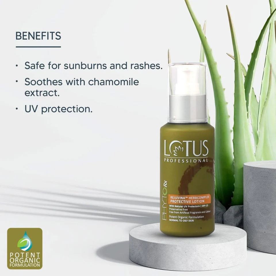 Lotus Professional Phyto-Rx Rejuvina Herbcomplex Protective Lotion SPF 15 (100ml)