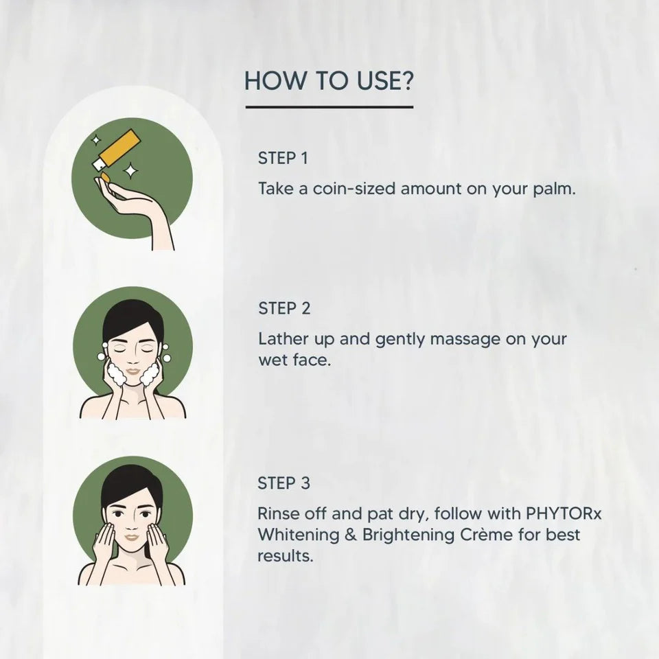 Lotus Professional Phyto-Rx Whitening & Brightening Face Wash (80gm)
