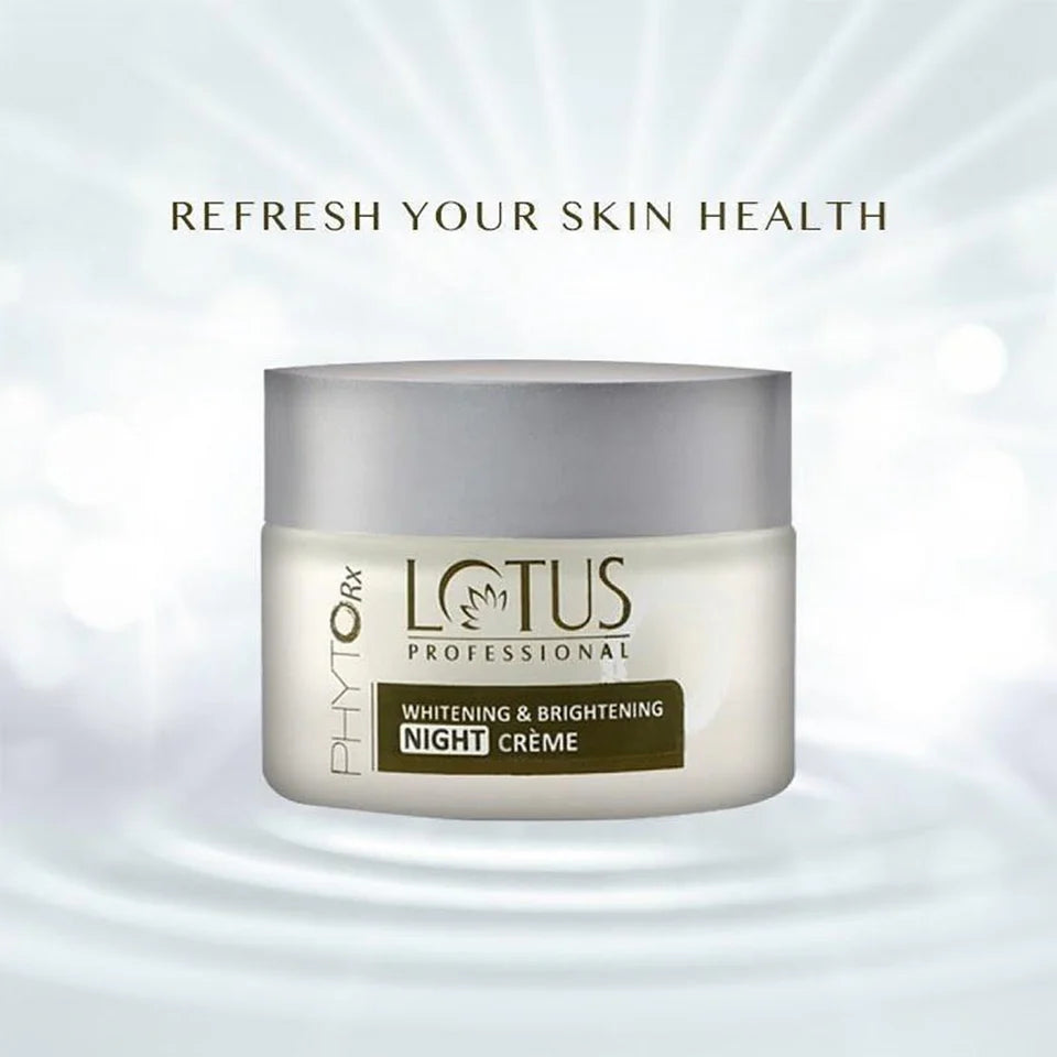 Lotus Professional Phyto-Rx Whitening & Brightening Night Creme (50gm)