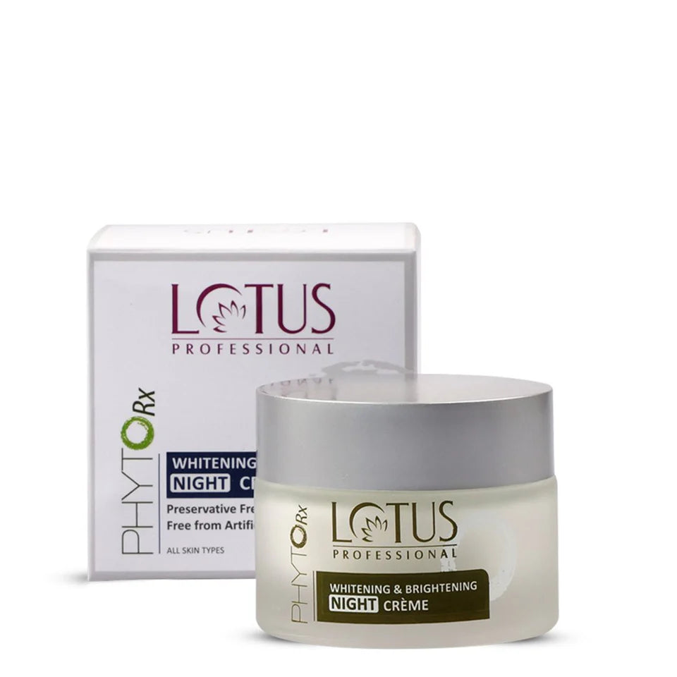 Lotus Professional Phyto-Rx Whitening & Brightening Night Creme (50gm)