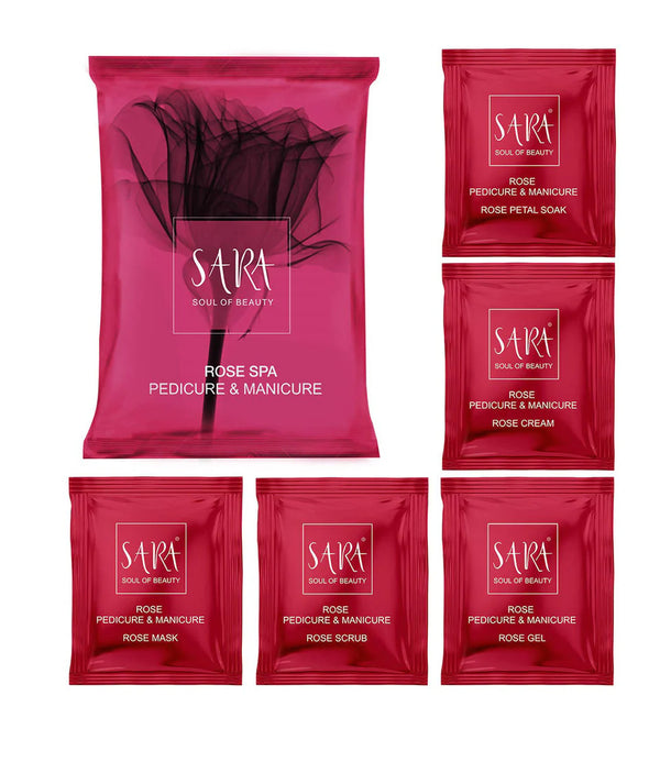 Sara Rose SPA Pedicure Manicure Kit For Soft & Relaxed Hands and Feet