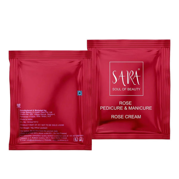 Sara Rose SPA Pedicure Manicure Kit For Soft & Relaxed Hands and Feet