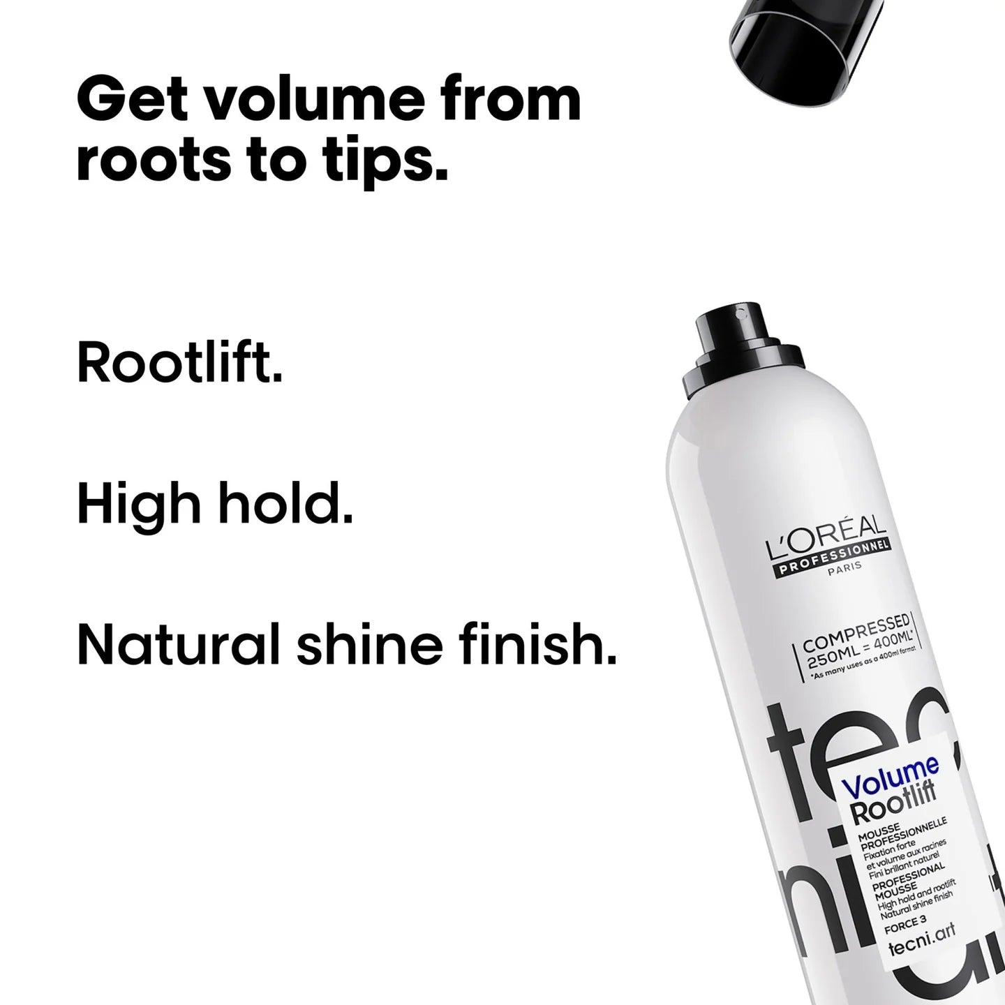 Tecni Art Volume Rootlift Mousse Force 3 (250ml)
